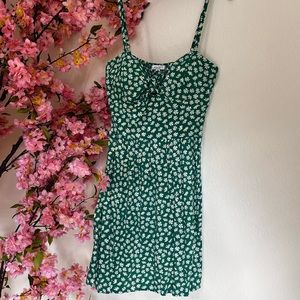 💚 Green Daisy Flower Dress 💚